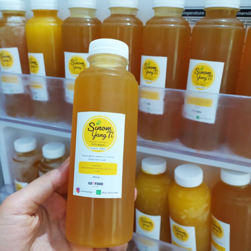 

Sinom Yangti, Sinomyangti, Minuman Tradisional Untuk Kesehatan, Jamu Kuning, kunyit asam, Herbal