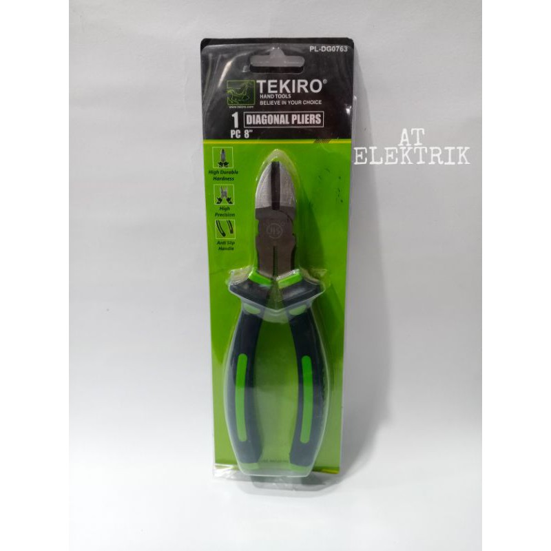 Tang Potong Tekiro 8&quot; / Hand tools / Diagonal mini pliers ( PL - DG0763 )