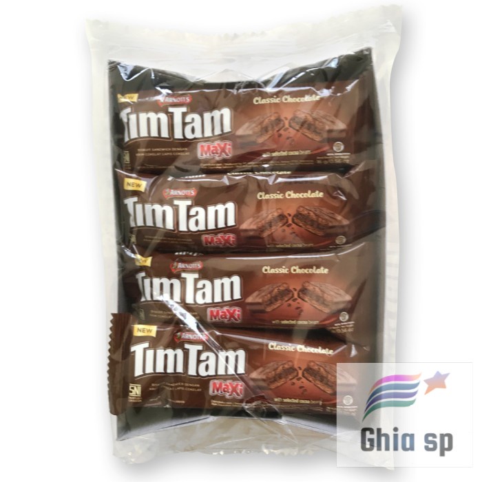 

Tim Tam Smooth & Crunchy Maxi Cokelat (12 x 16 gr) - Timtam Maxi Coklat