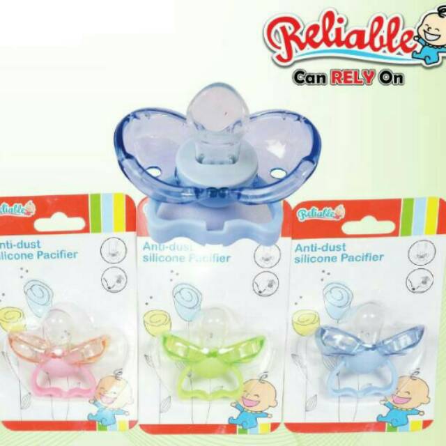 Empeng bayi anti dust reliable/ silicone pacifer