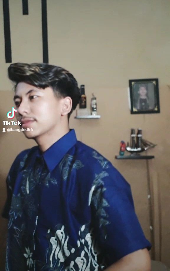 Kemeja Batik Pria Bahan Katun Premium Reguler Fit Prabu E012