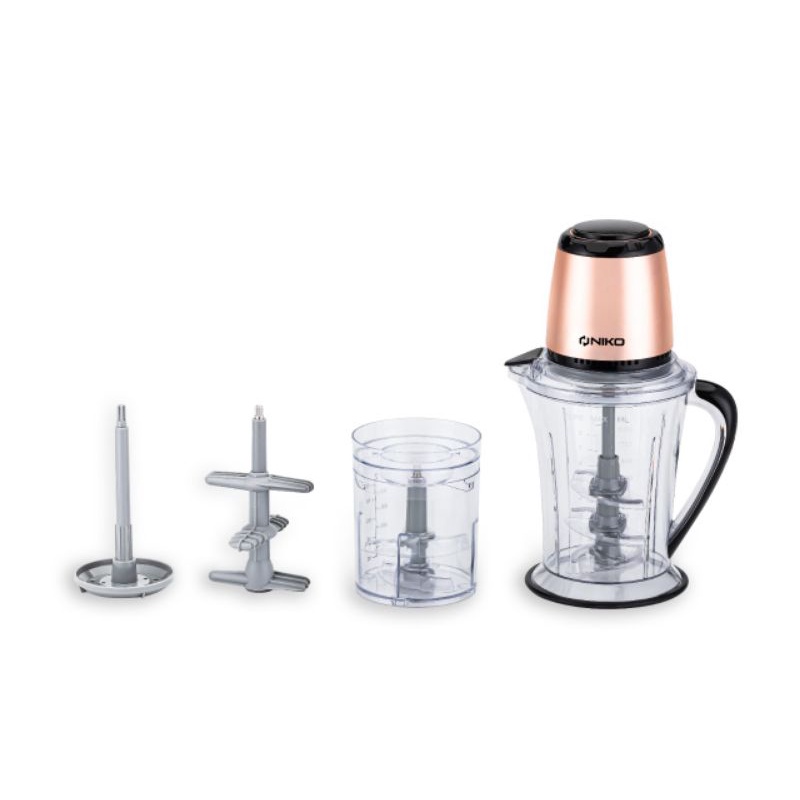 Niko Food Chopper Blender 2.5 Liter 3in1 KATANA Pro Gold