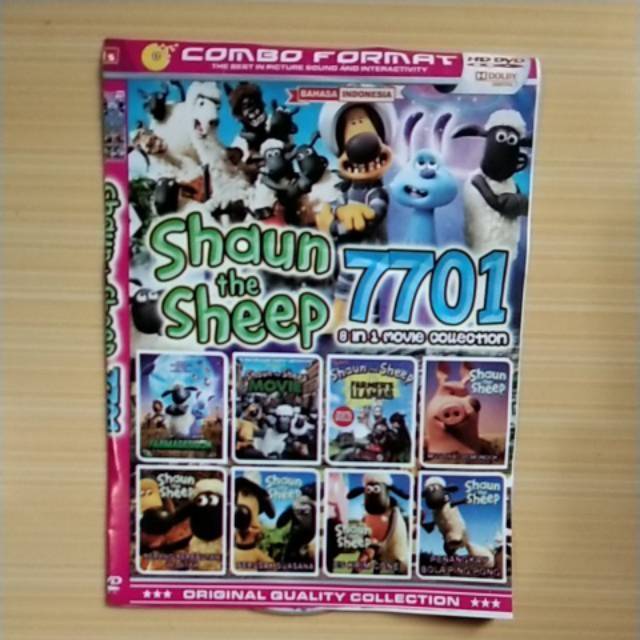 Kaset dvd film anak lucu film Shaun the sheep  collection 7701