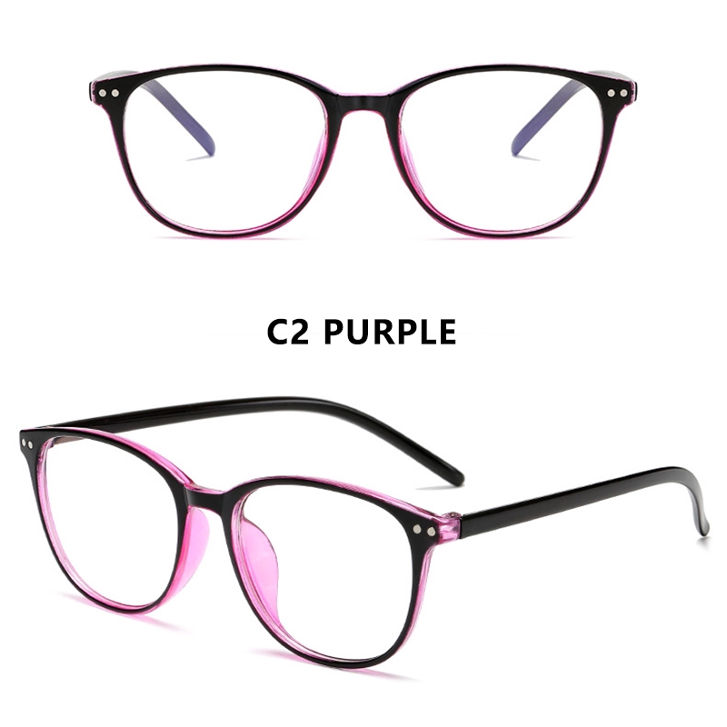 （YUZHU）COD Bayar di Tempat Korean Design Retro Mata Kucing Wanita Kacamata Women Eyeglasses