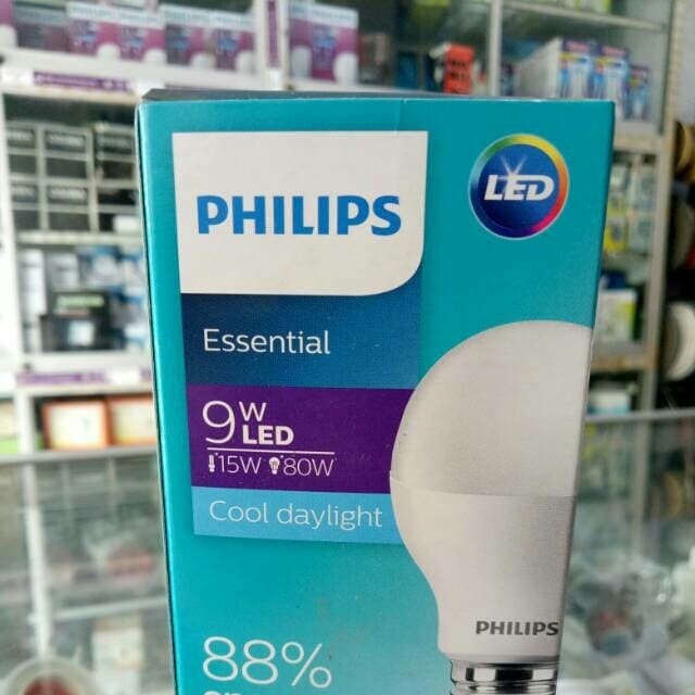 Bohlam Bola Lampu Philips LED Bulb Essential 5W 7W 9W 11W 13W Watt Putih