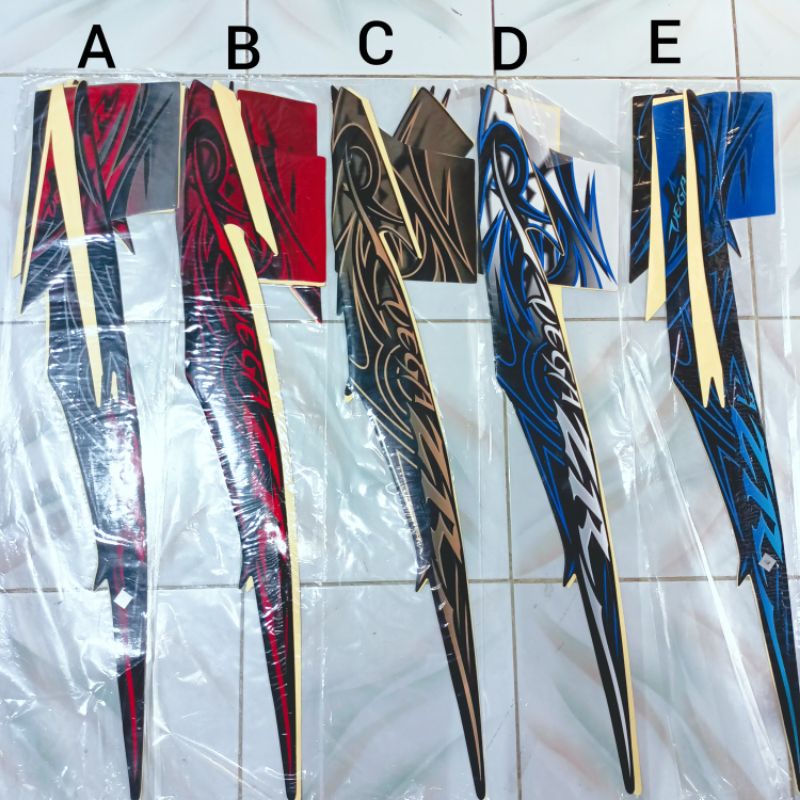 Striping Vega ZR 2010 / Stiker Bodi Motor Yamaha Vega ZR