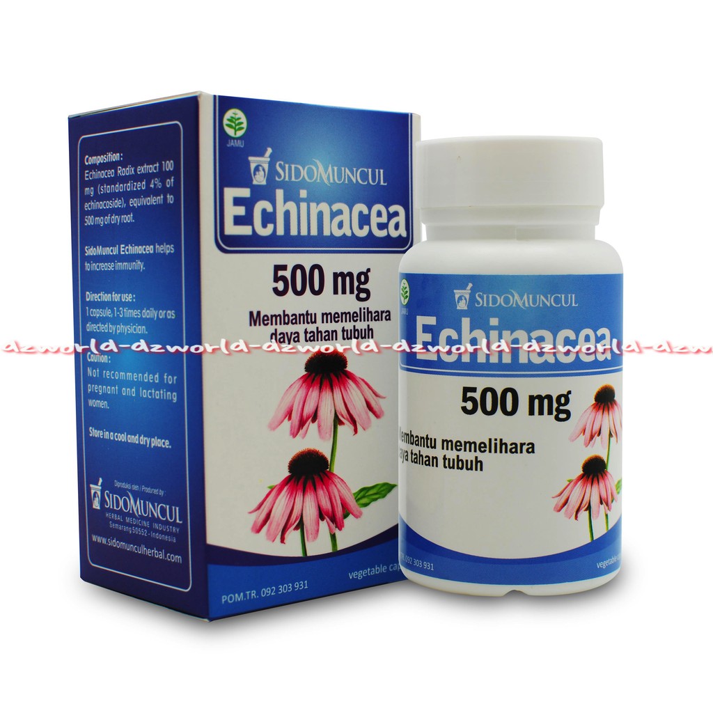 Sidomuncul Echinache Suplemen Untuk Membantu Daya Tahan Tubuh Isi 30 Kapsul