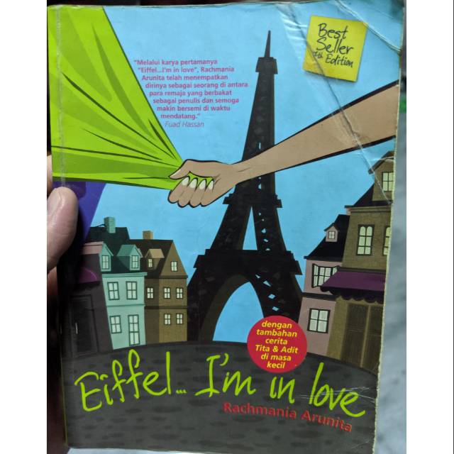 Buku eiffel i'm in love novel Rachmania arunita