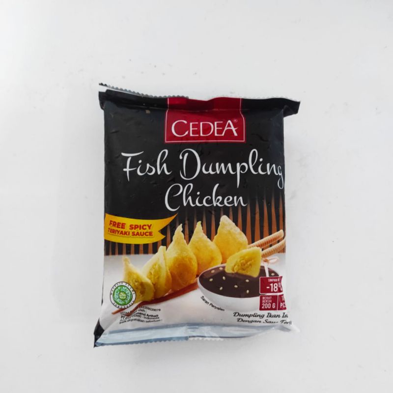 

cedea dumpling chicken / cheese / salmon ball / crab nugget 250 gr