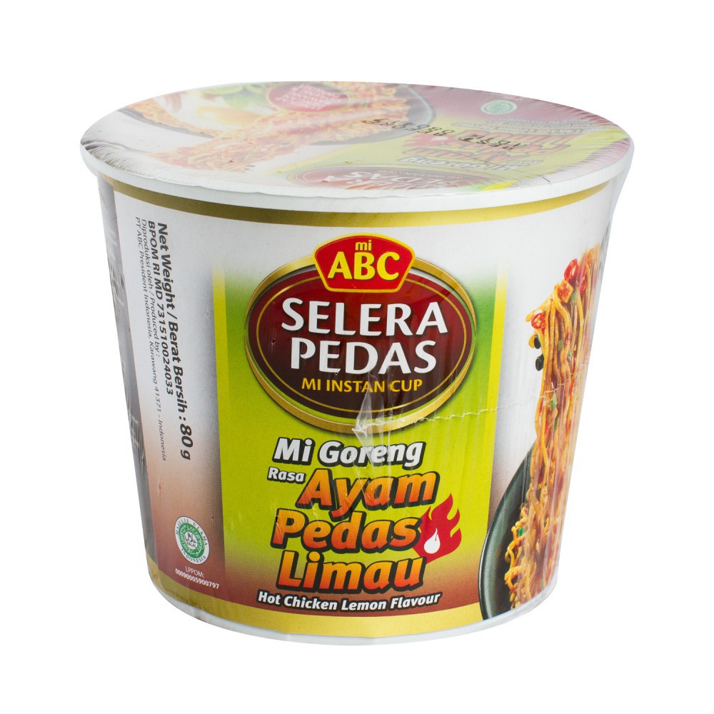

ABC MI GORENG AYAM PEDAS LIMAU 80GR CUP - Farmers Market