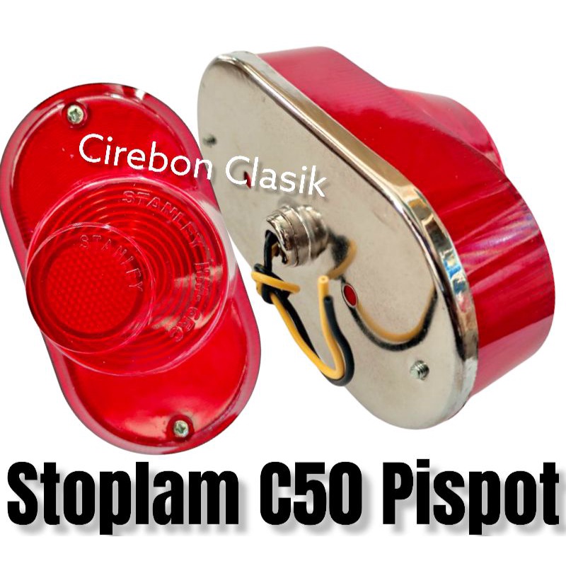 Stoplam Honda C50 Pispot S90s merah