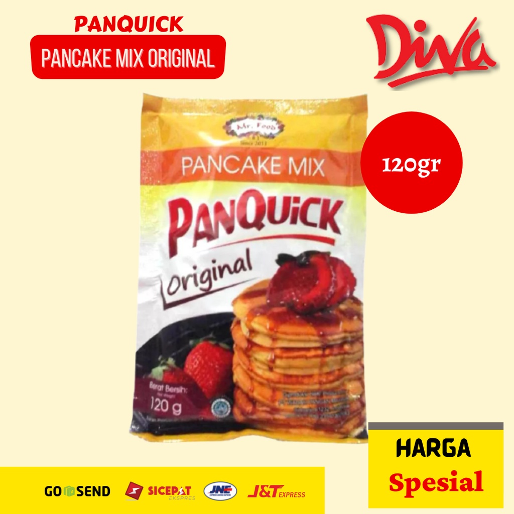 

Panquick Tepung pancake Mix 120gr