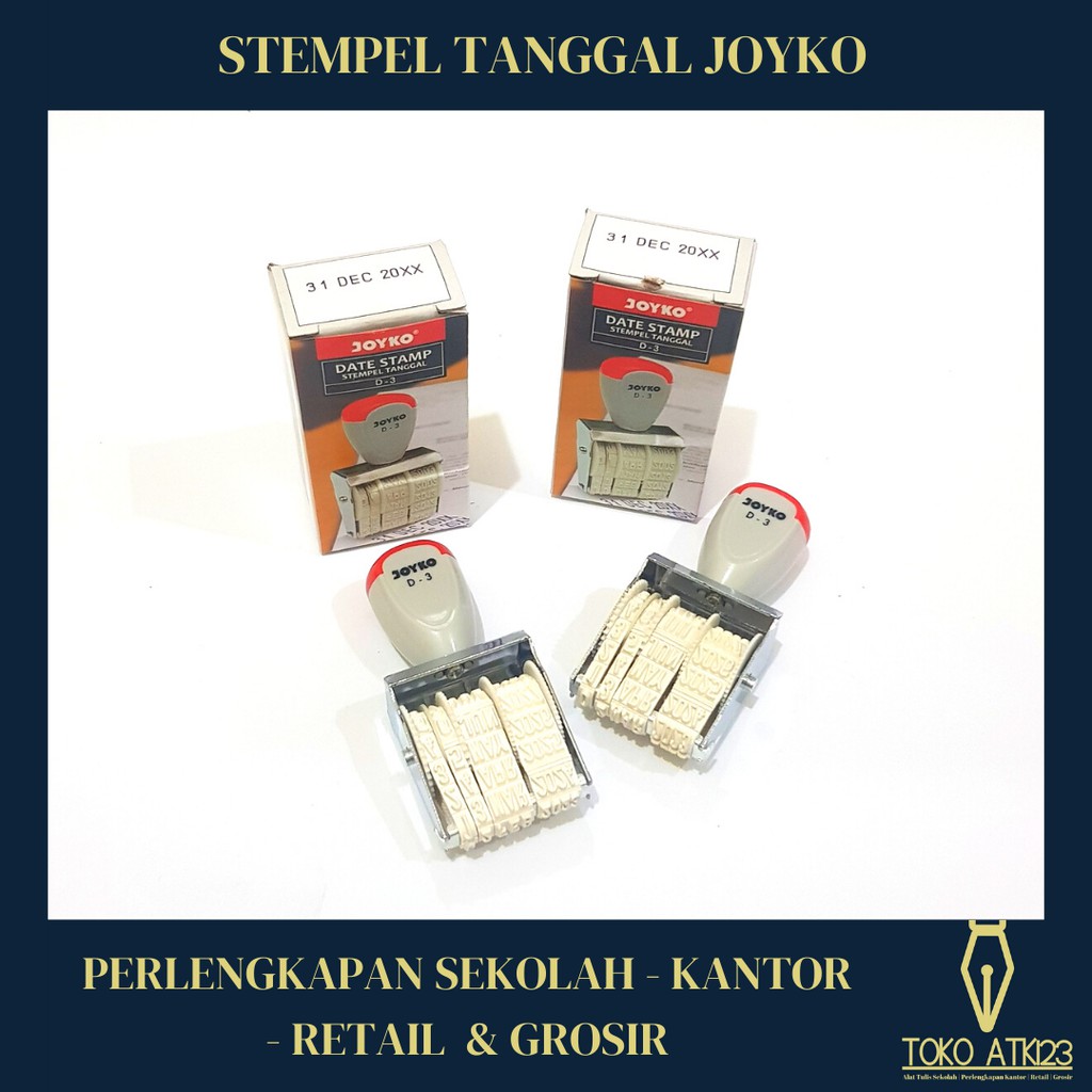 Stempel Tanggal / Date Stamp Merk Joyko D-3