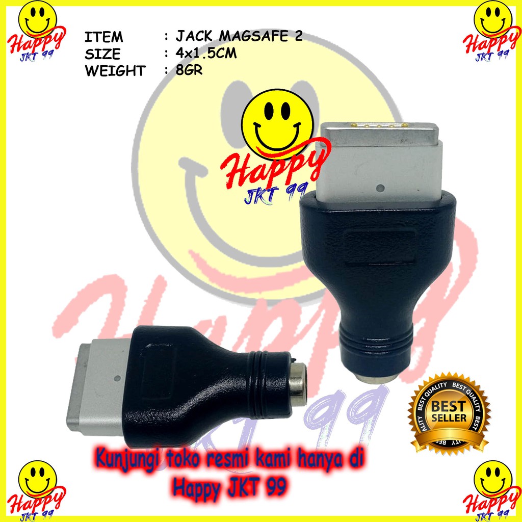 [ HAPPY JKT 99 ] JACK PSU MAGSAFE2 CONVERTER MAGSAFE 2 ADAPTOR MAGSAFE 2 DC