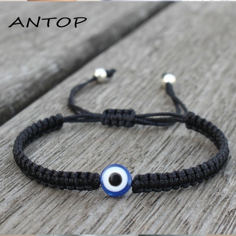 Gelang Tangan Adjustable Motif Mata Iblis Untuk Wanita  Fashion Accessories  ANTOP