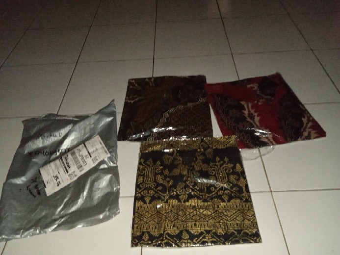 Baju Batik Pria  Lengan Pendek Slimfit Big Size M L Xl Atasan Kemeja Batik Lengan Panjang Original
