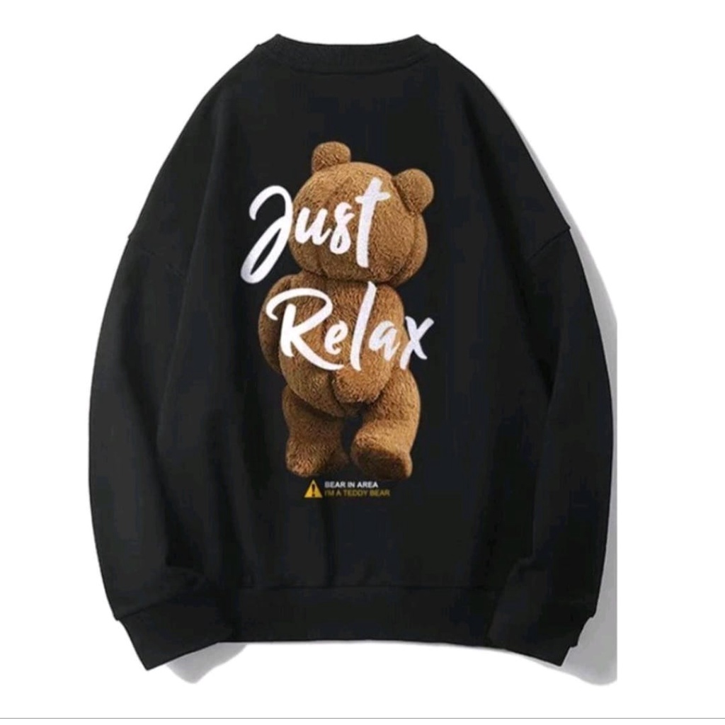 SWEATER BEAR JUST RELAX