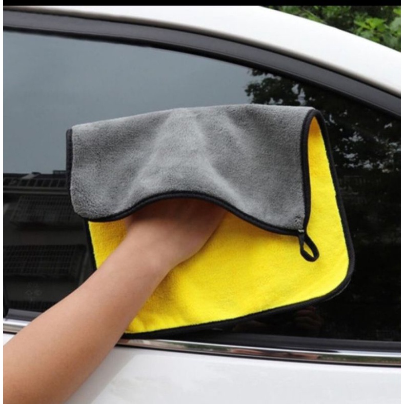 Kain lap microfiber 30x30 detailing mobil