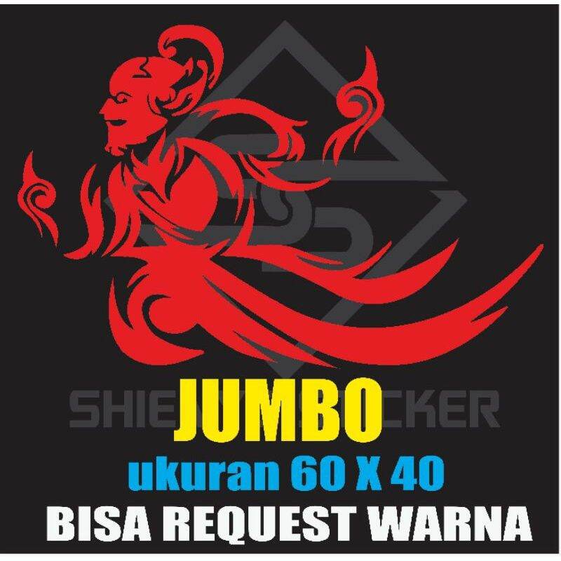CUTTING STICKER BUS P.O HARYANTO UKURAN JUMBO STICKER WAYANG HARYANTO Termurah