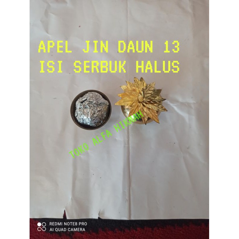 APEL JIN ISI SERBUK HALUS DAUN 13