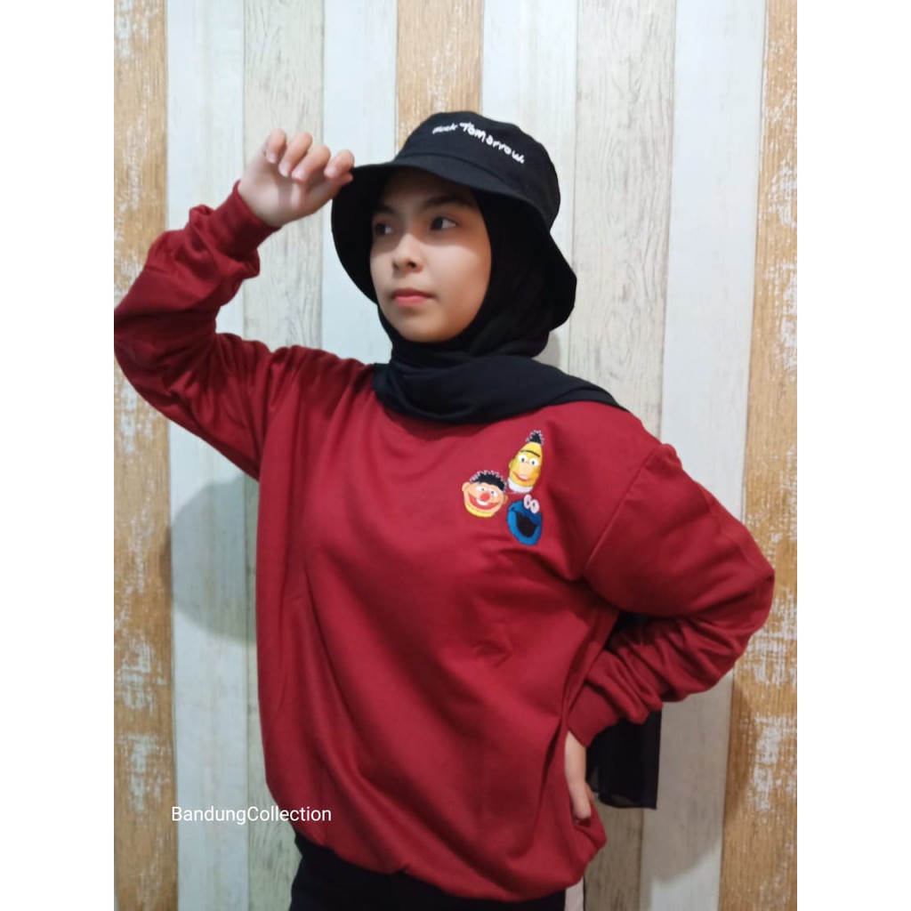 JINGGA SWEATER HOODIE POLOS ALLSIZE FIT XL