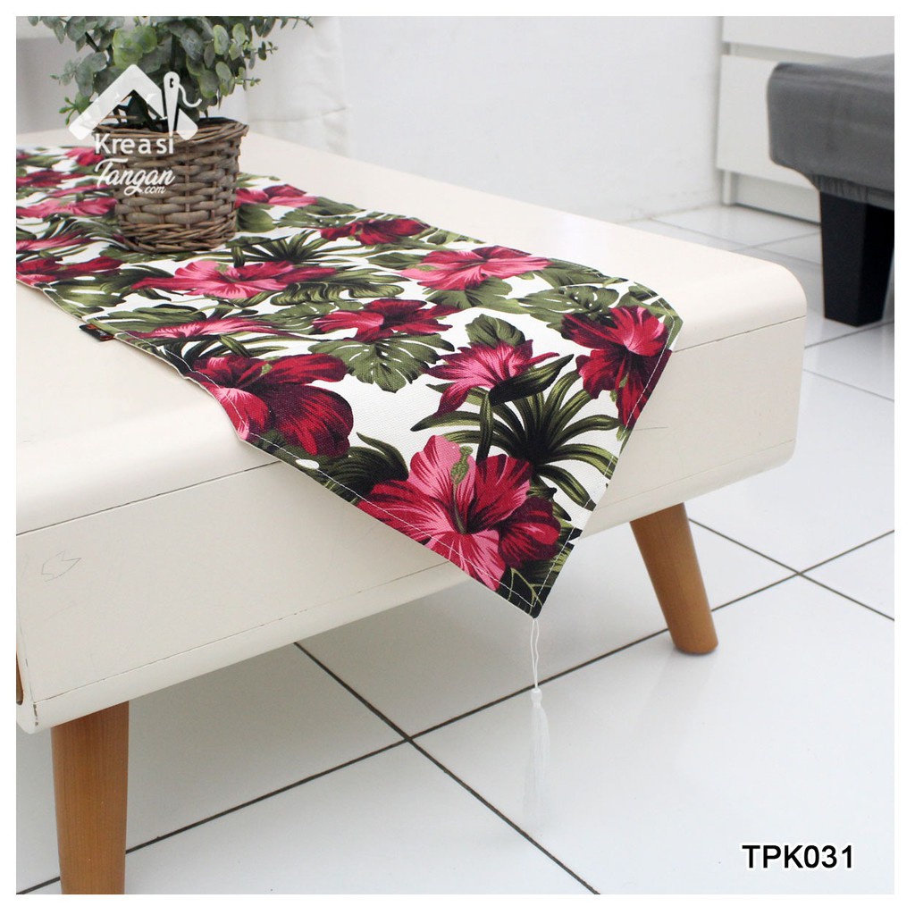 TAPLAK MEJA CANVAS MOTIF TPK031