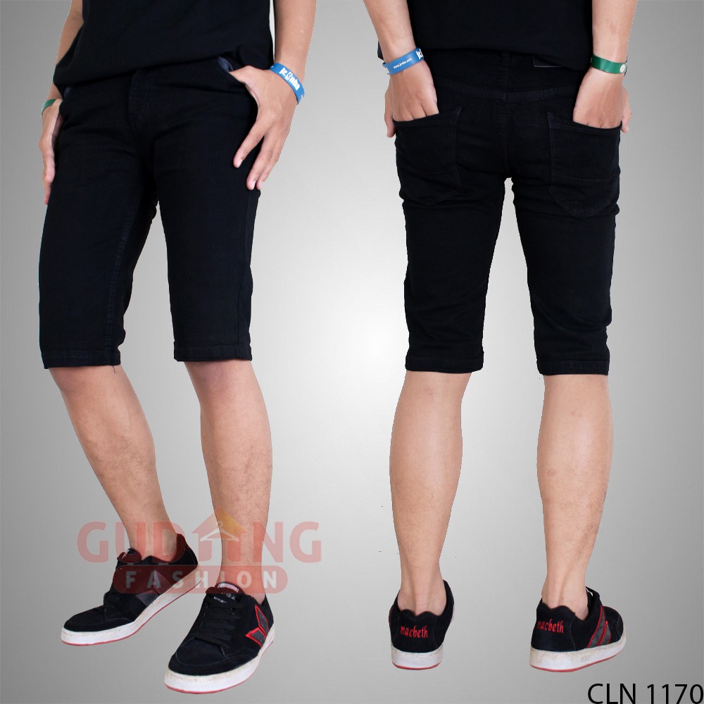 Celana Pendek Jeans Pria Terbaru - CLN 1170