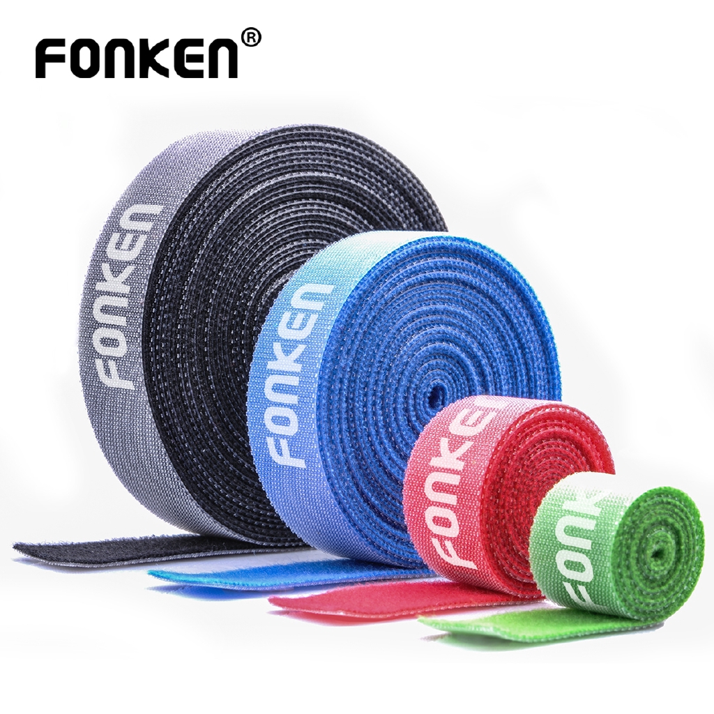 

FONKEN Cable Organizer USB Cable Winder Mouse Ties Earphone Phone Wire Management Holder Protector