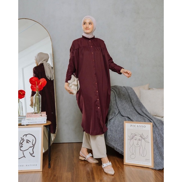 (MSB) TUNIK HATARI DAILY BUSUI TUNIK MOSCREPE