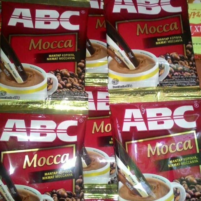 

Kopi ABC Mocca 27g Renceng Isi 10 pcs