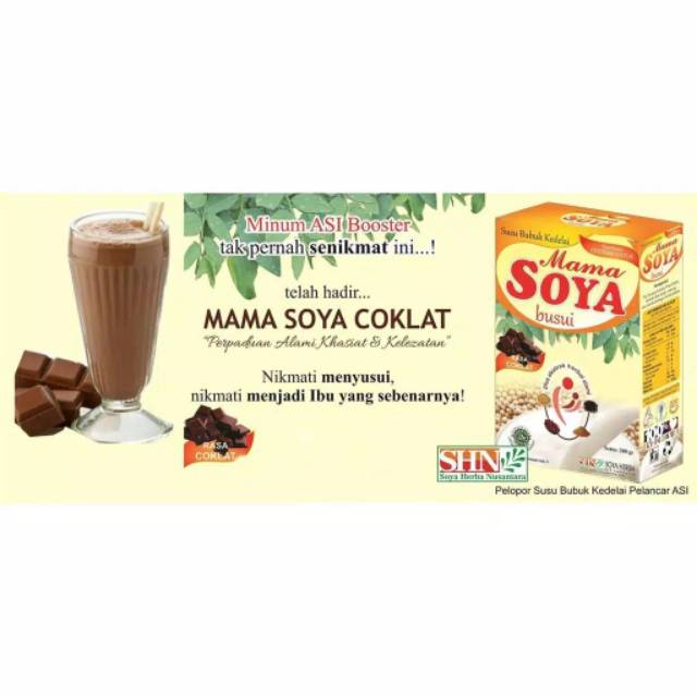 Mama Soya / asi booster / susu pelancar asi / pelancar asi