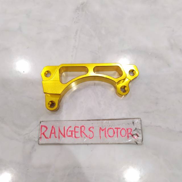 BREKET KALIPER 2PISTON BREMBO NSN BUAT PIRINGAN 220 BEAT VARIO SCOOPY GOLD