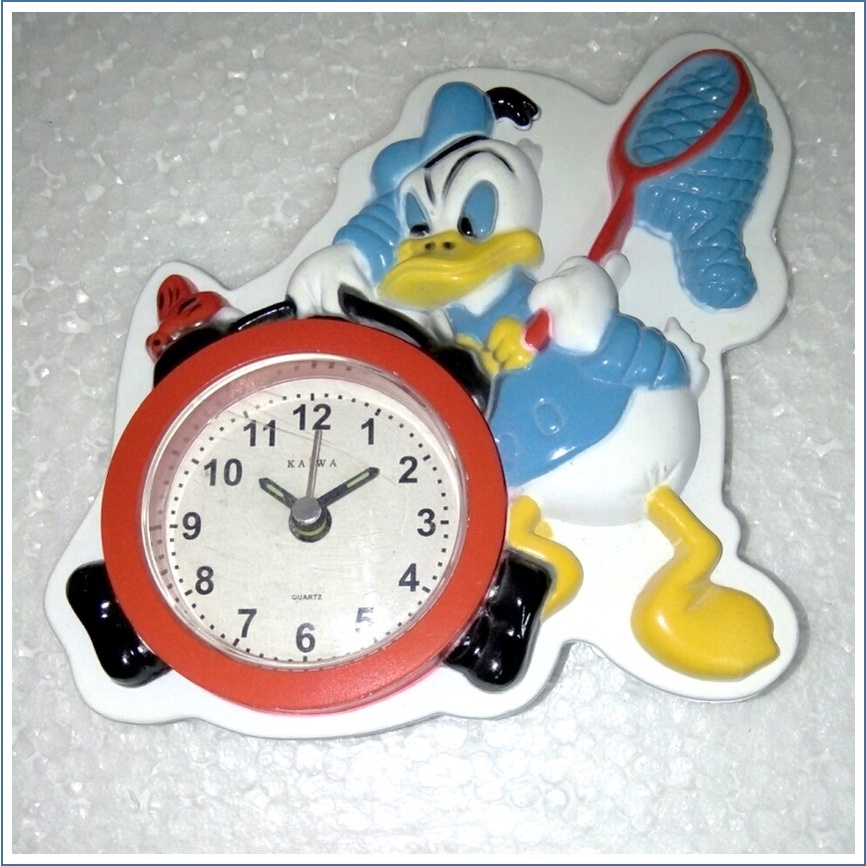 Jam Beker Murah Jam Weker Anak Mickey Mouse Donald Duck Donald Bebek Free Baterai