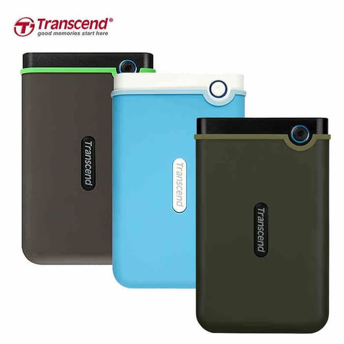 Transcend StoreJet 25M3 1TB - 2TB HDD / HD / Hardisk External Antishock