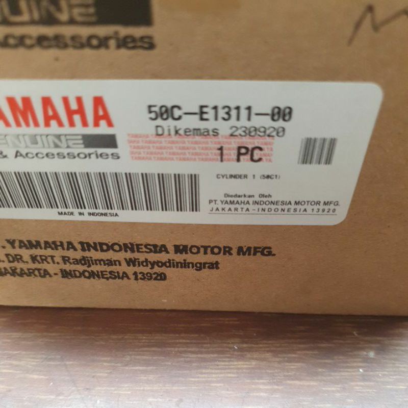 Boring Cylinder Blok MX Yamaha Ori