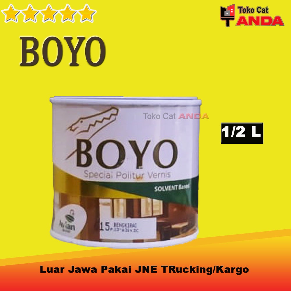 Politur plitur Boyo 1/2 KG Vernis
