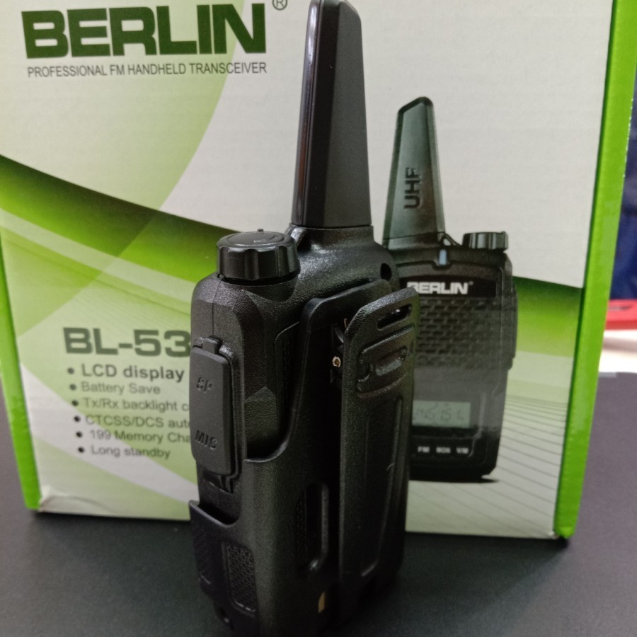 Handy talky walky talky ht BERLIN BL-5308 BL5308 SINGLE BAND UHF FREQ 400-470MHZ 5WATT