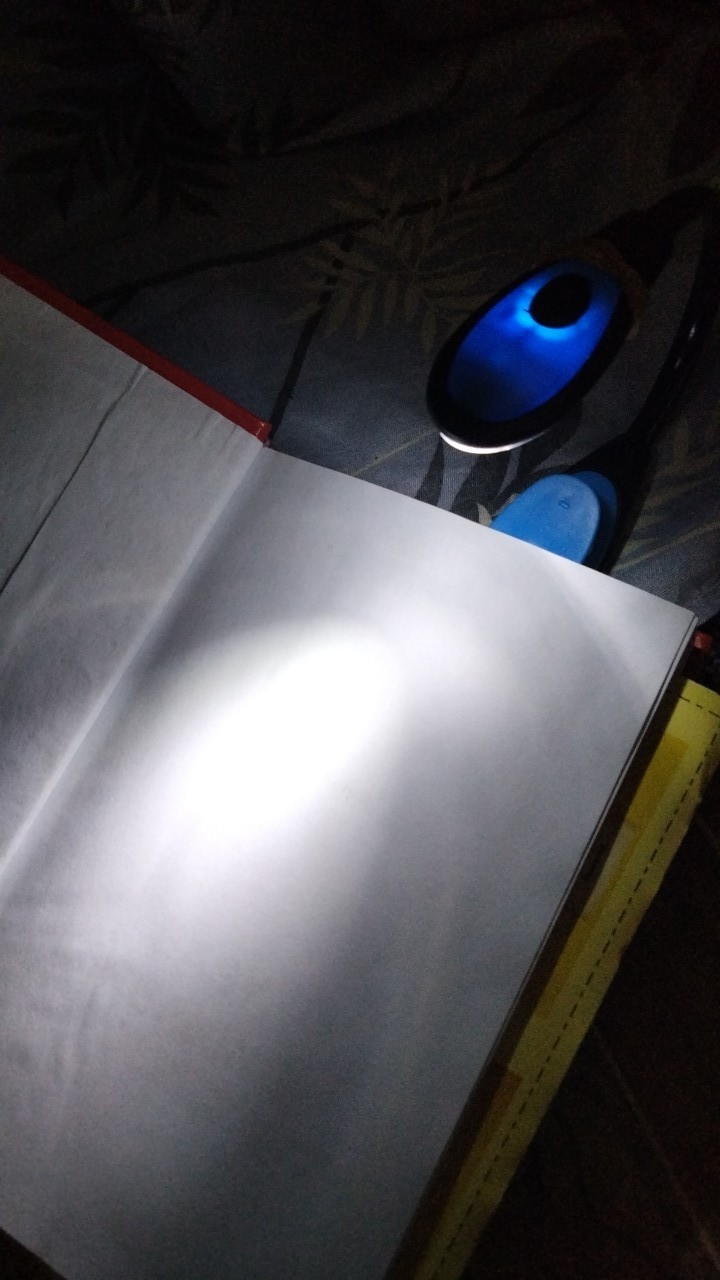 [bayar Di Tempat]flexible Double Led Book Reading Light Clip Arm Table Lamp Study Desk Light