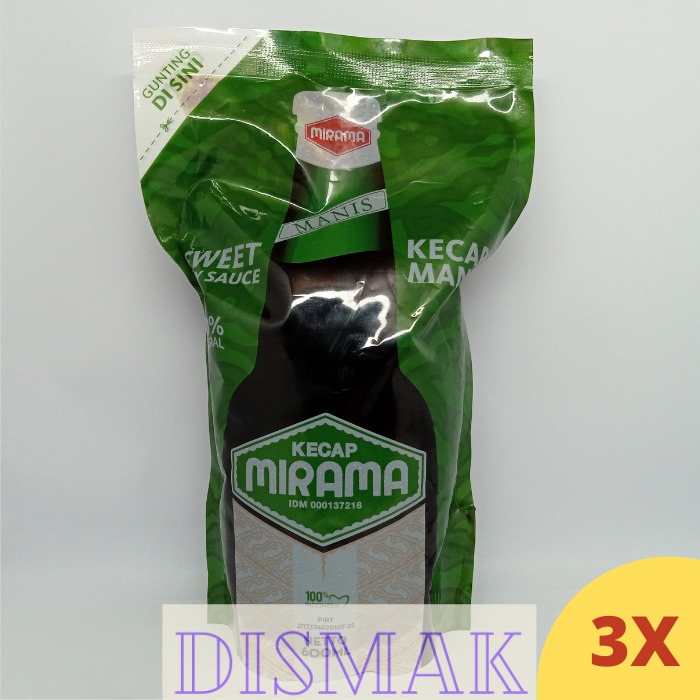 Kecap Mirama 3 Pouch 600 ml