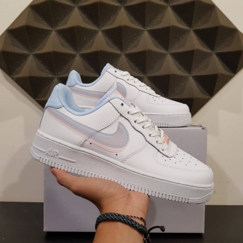 Nike Air Force 1 Pink Blue