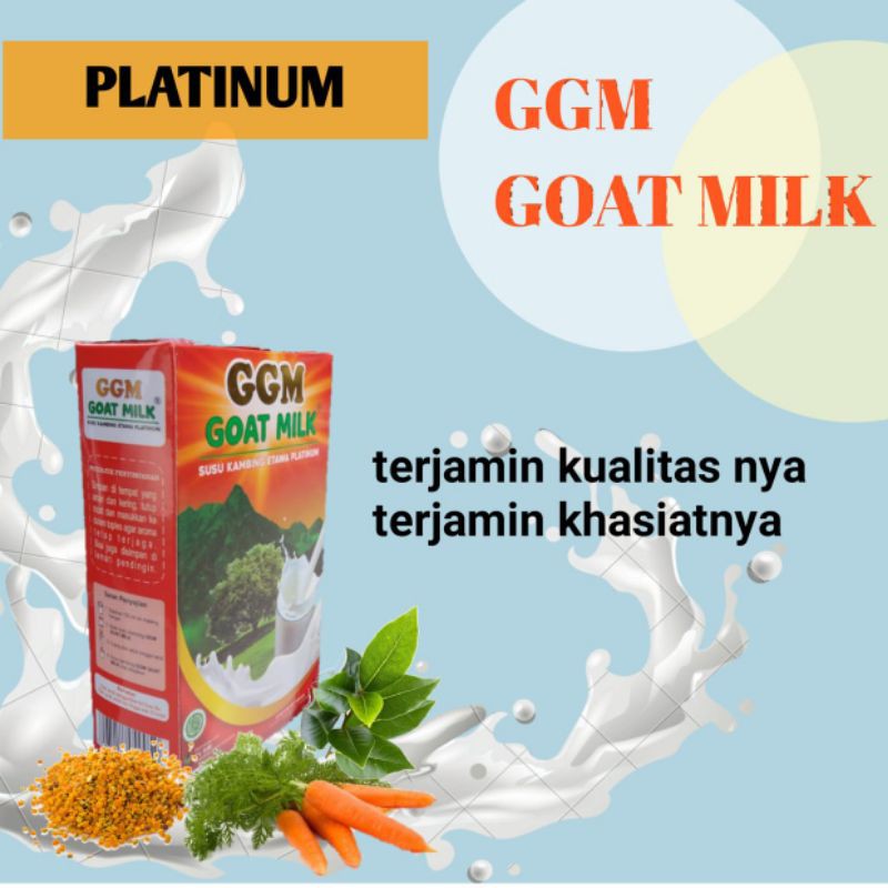 

susu kambing GGM goat milk etawa platinum