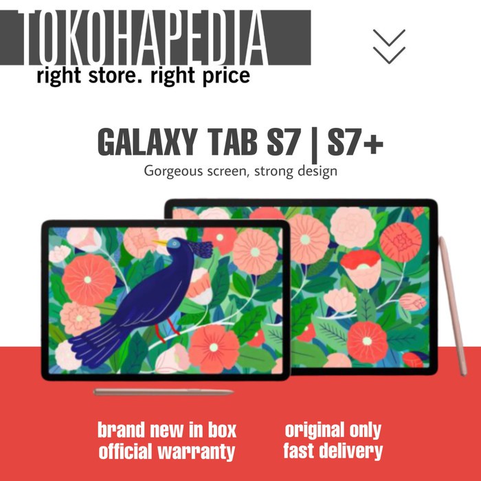 Samsung Galaxy Tab S7 PLUS with S Pen 256GB SAMSUNG