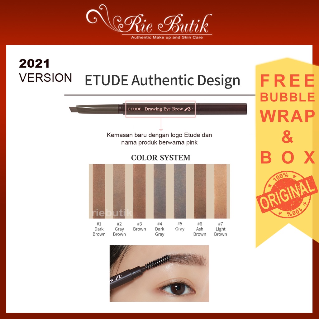 KEMASAN BARU! ORI Etude House Drawing Eye Brow Pencil original