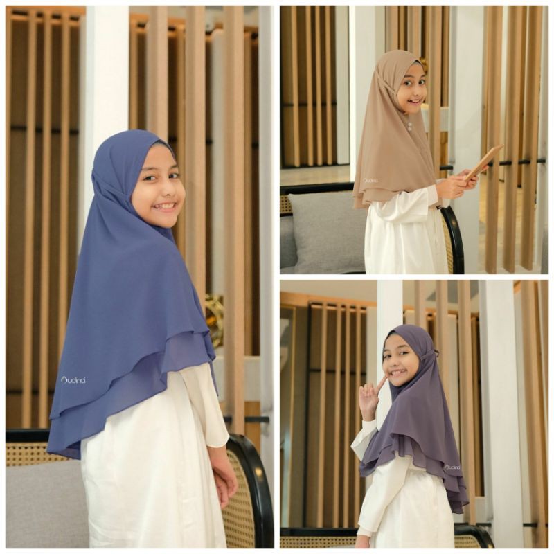 KHIMAR / JILBAB LAVINA KIDS ORI AUDINA
