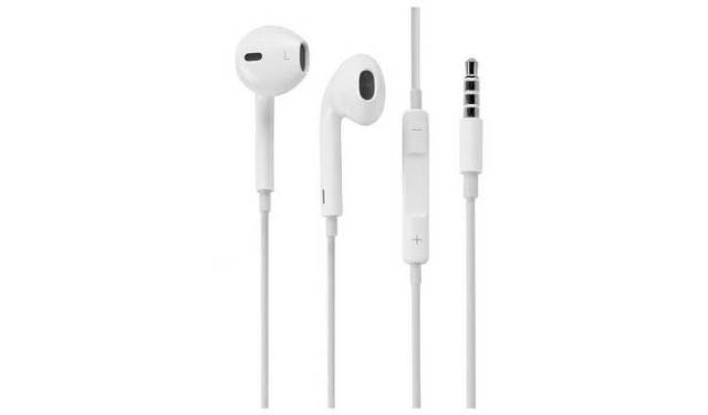 headset/earphone ai-phonee 6/6s/5/5s/SE/4s (jack 3.5mm mp3/mp4 Universal) - warna putih [cocok untuk OPPO/VIVO/XIOMI/REALME/SAMSUNG]]