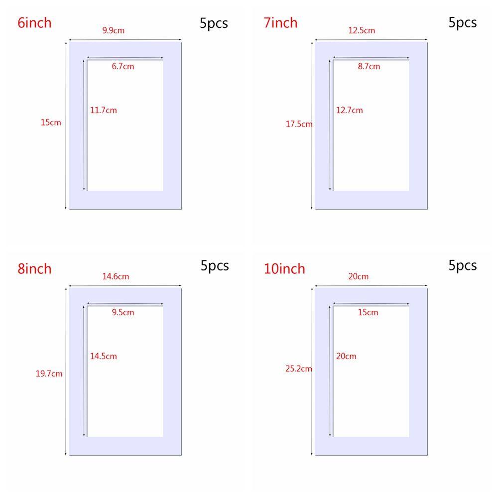 Top 5PCS/Lot Alas Foto Mini Art Fashion Paperboard