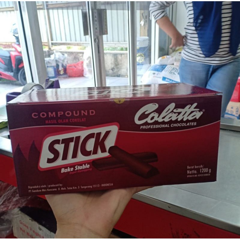 

colatta stick bake stable coklat batang batton 1200gr