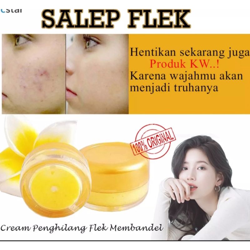 [100% Asli] SALEP FLEK AJAIB - Salep Flek Hitam Membandel - Ampuh Hilangkan Flek Hitam Di Wajah Salep Flek Hitam Melasma Untuk Menghilangkan Flex Hitam / Salep Wajah Menghilangkan Flex Hitam