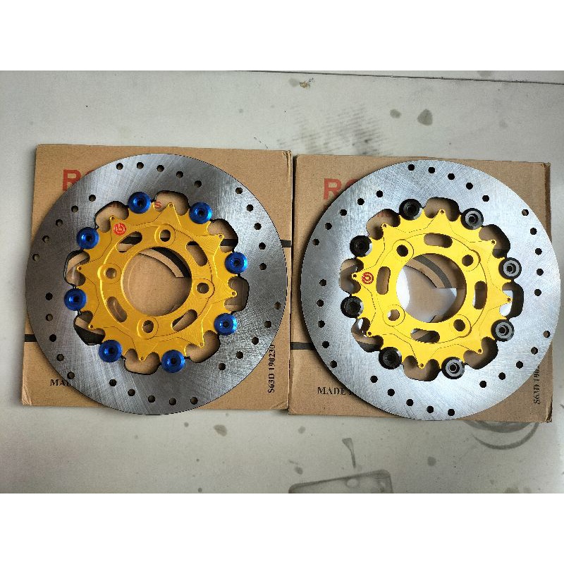 piringan cakram rotor floting uk-220mm motor mio beat matic vega jupiter