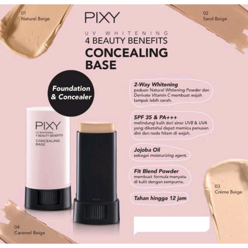 PIXY CONCEALING BASE